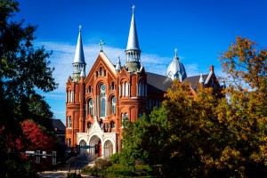 Sacred Heart Cultural Center in the Fall   Augusta GA 8052